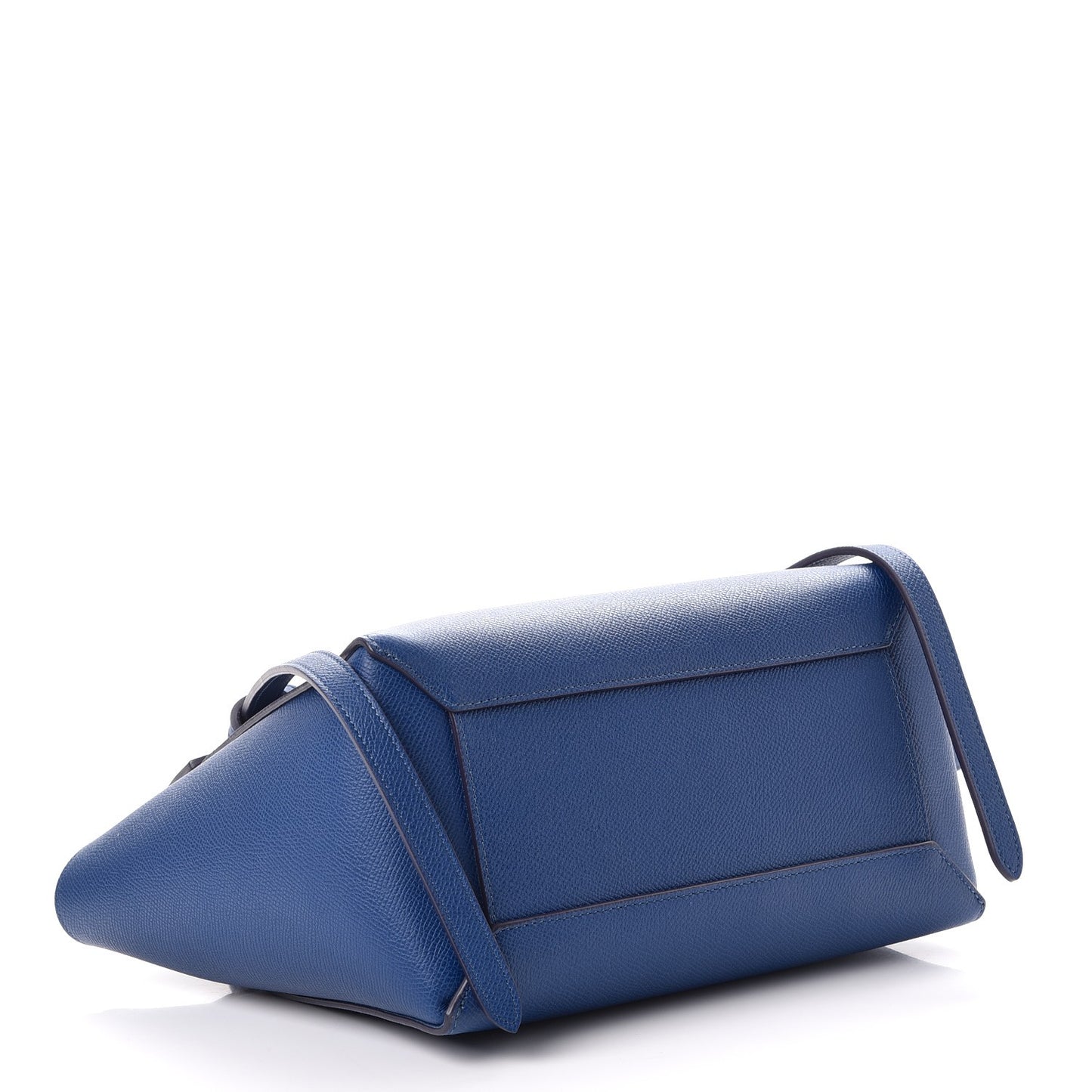Baby Grained Calfskin Micro Belt Bag Lazuli