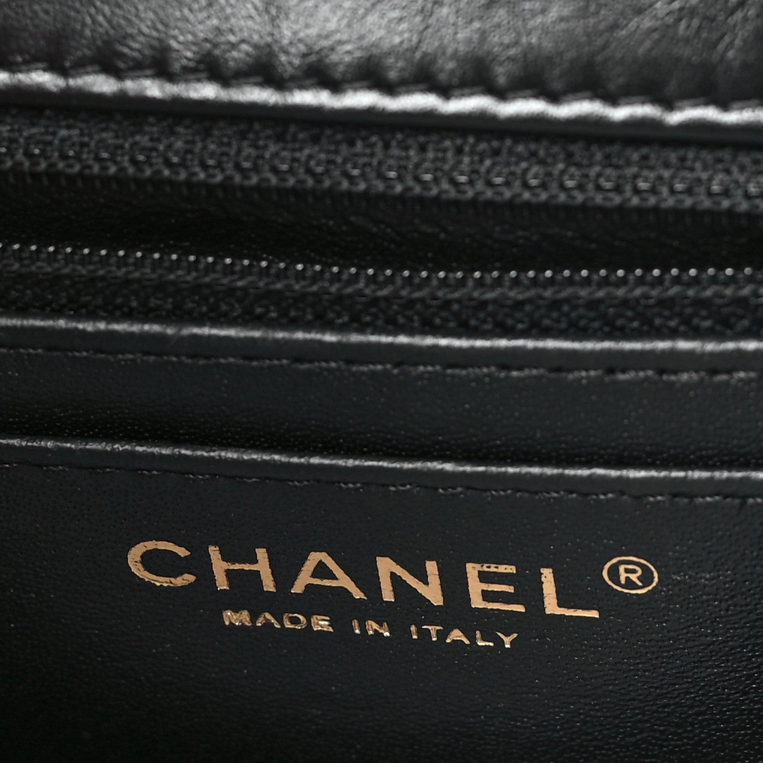 Chanel Aged Calfskin Chevron Quilted 2.55 Reissue Mini Flap Black 6 of 10