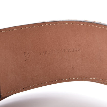 Fendi Velvet FF Belt 85 34 Tobacco 5 of 6