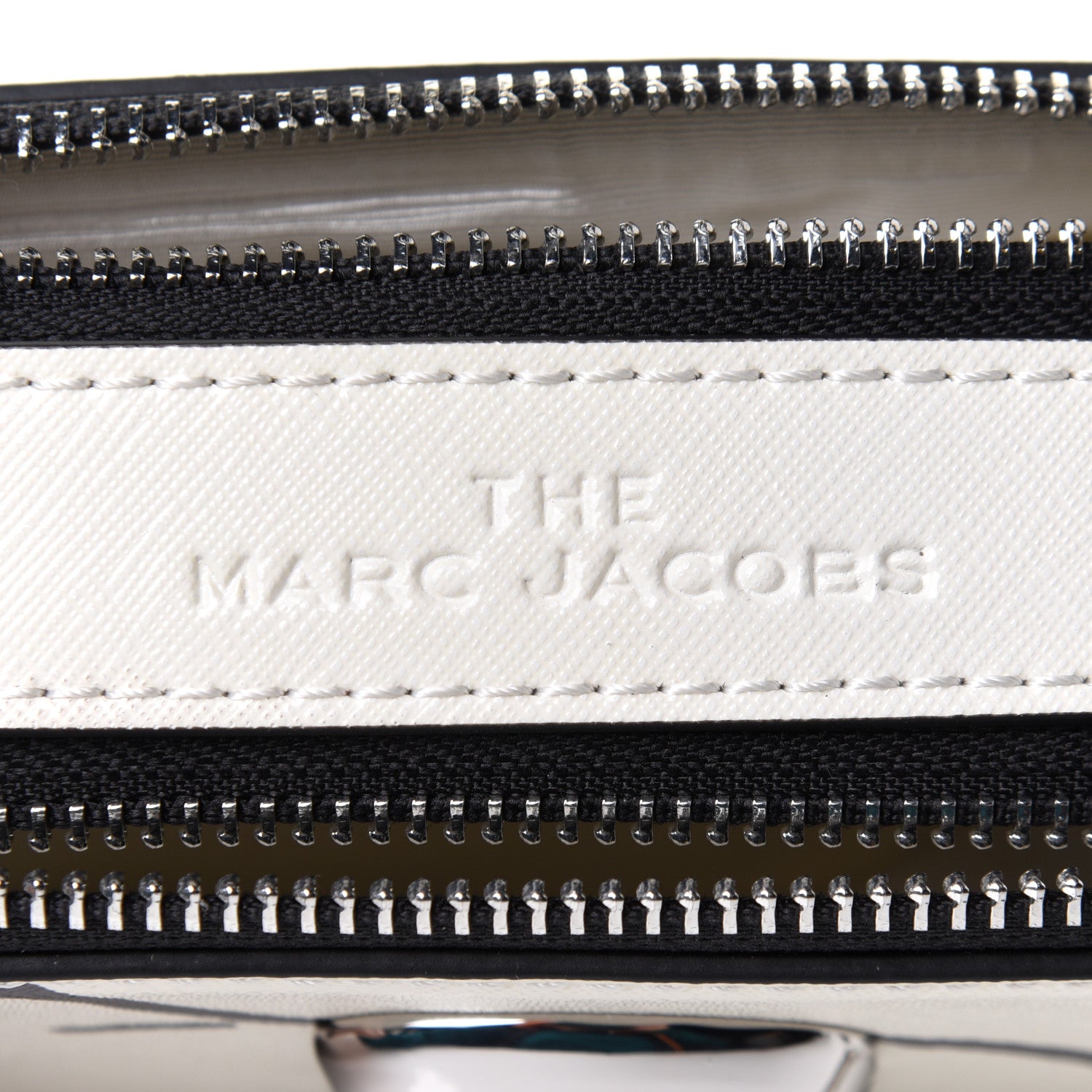 Marc Jacobs X Peanuts Saffiano Small Snoopy Snapshot Camera Bag White Black 7 of 11