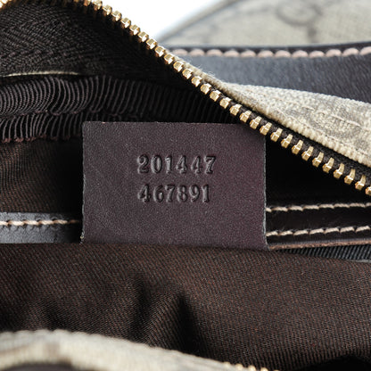 Gucci GG Plus Monogram Small Shoulder Bag Dark Brown 7 of 7