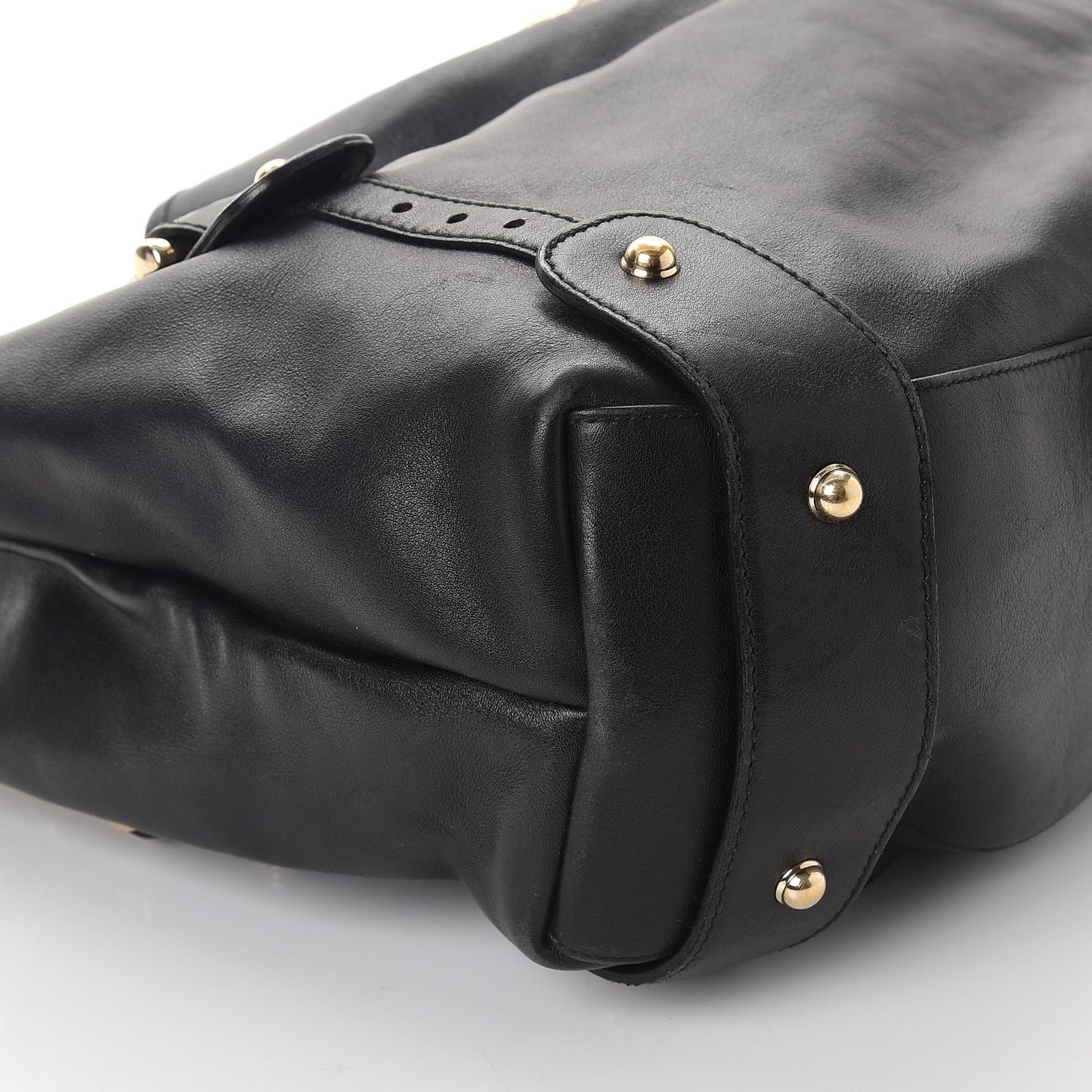 Calfskin Medium Pelham Shoulder Bag Black