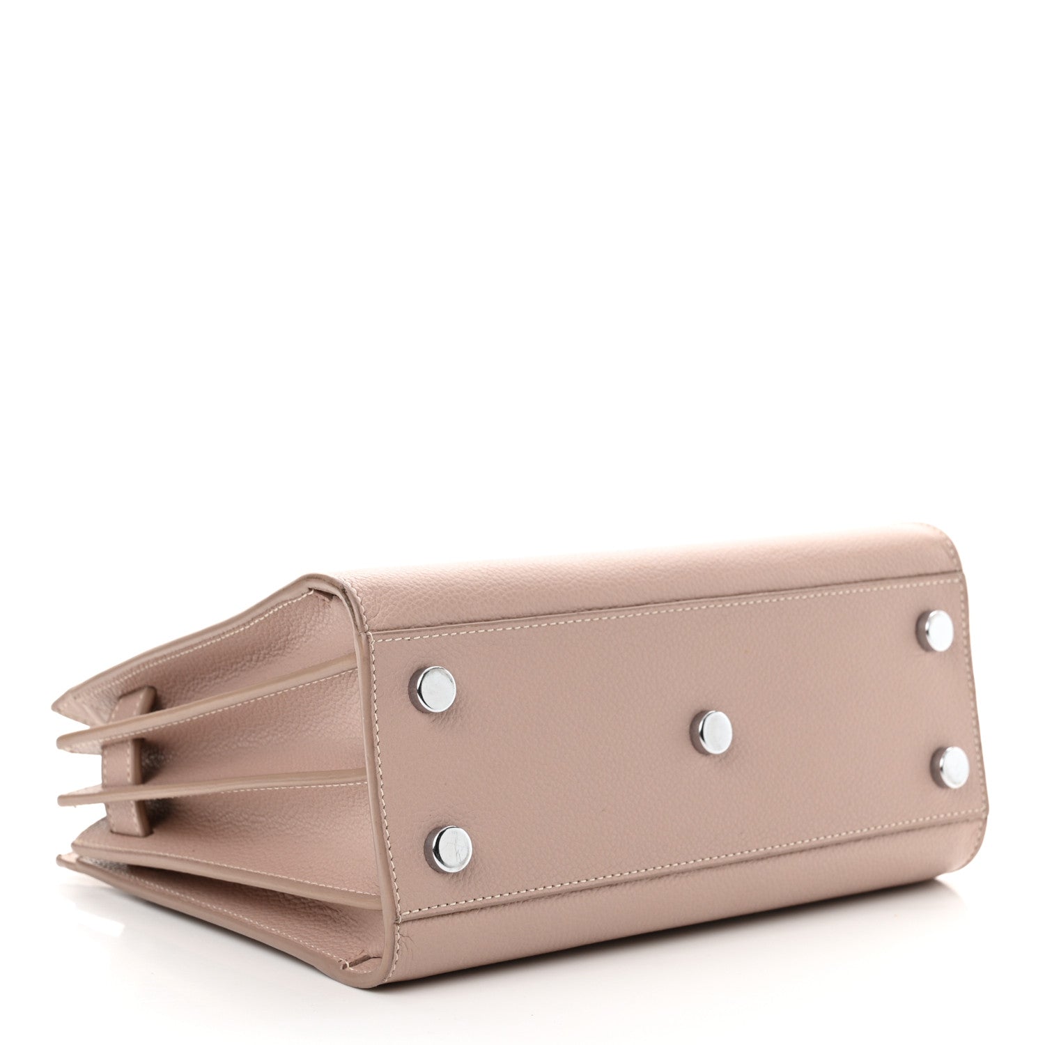 Saint Laurent Grained Calfskin Nano Sac De Jour Antique Rose 4 of 19
