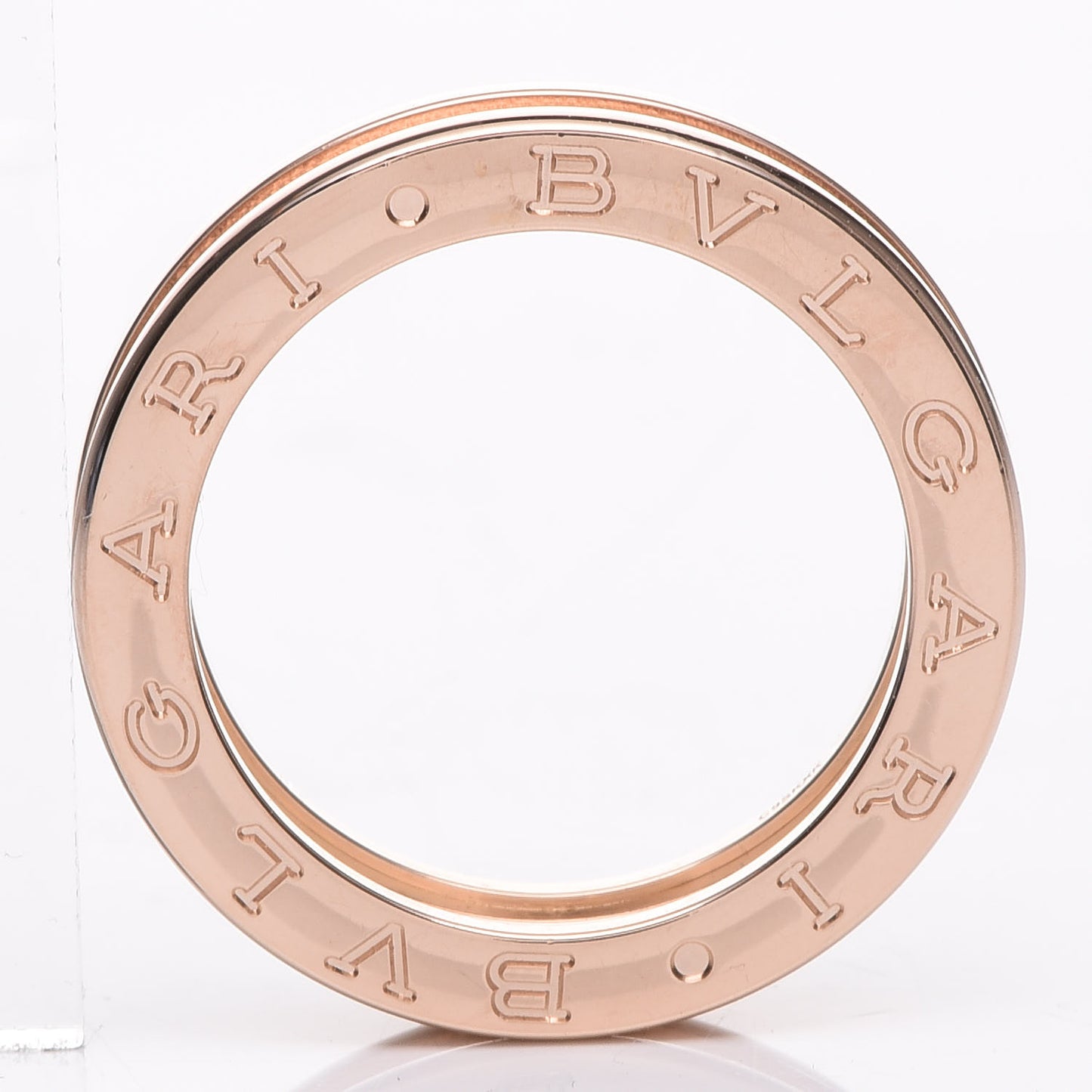 18K Rose Gold B.Zero1 Ring 54 6.75