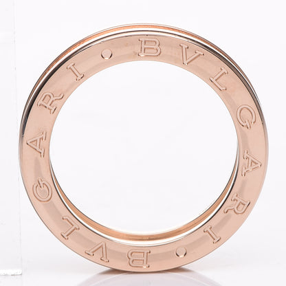 Bulgari 18K Rose Gold B.Zero1 Ring 54 6.75 8 of 9