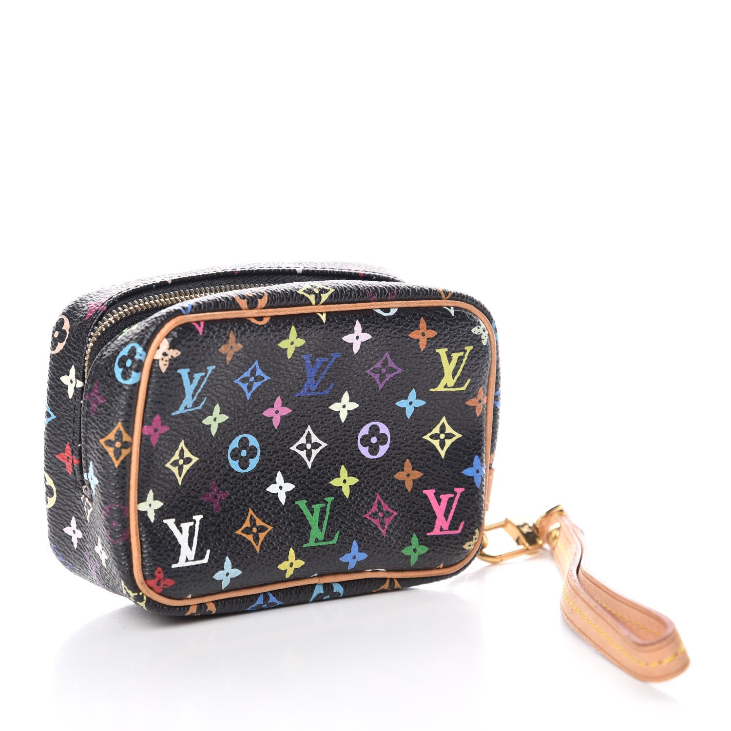 Louis Vuitton Monogram Multicolor Trousse Wapity Black 3 of 13