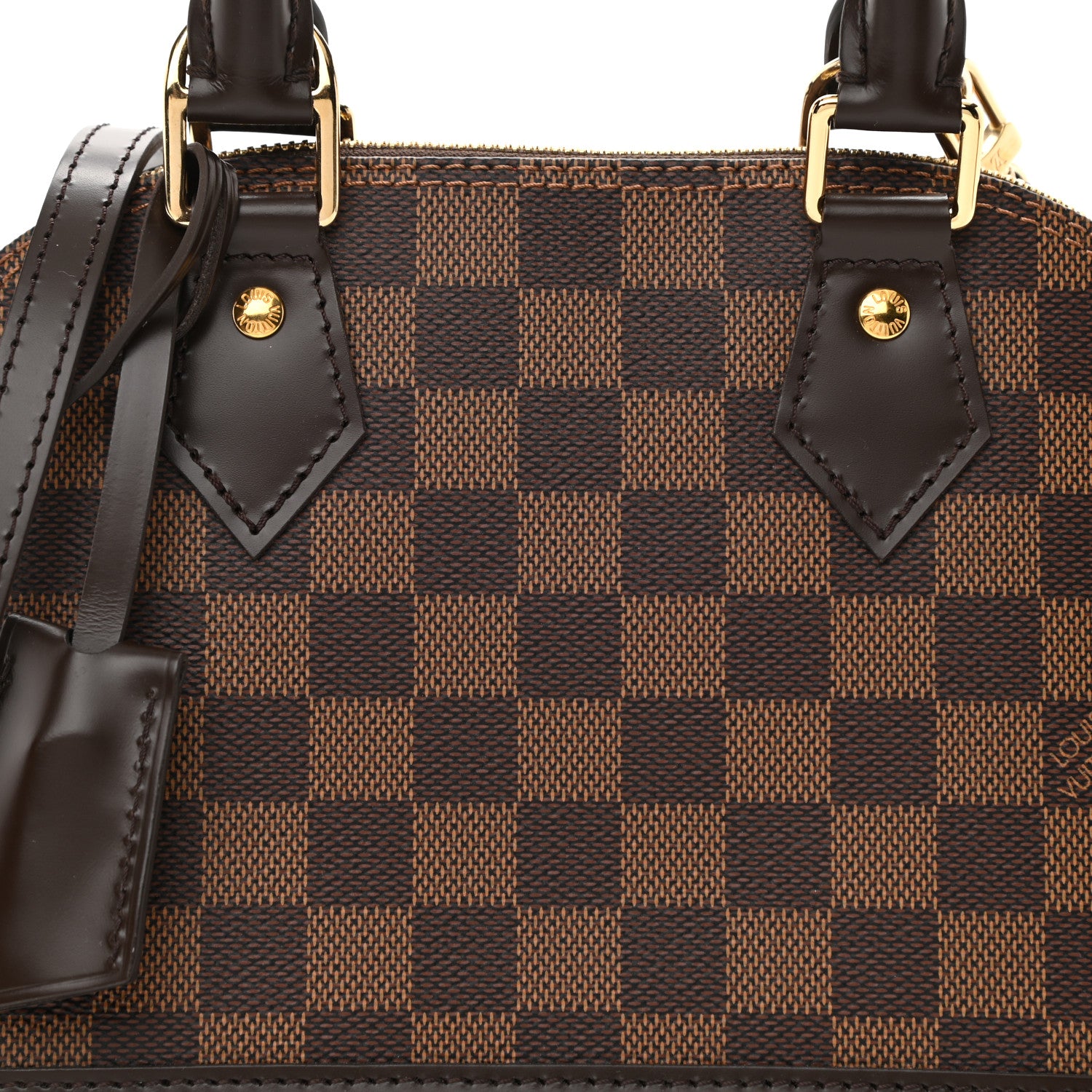 Louis Vuitton Damier Ebene Alma BB 8 of 10