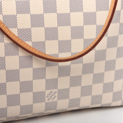 Louis Vuitton Damier Azur Neo Neverfull MM Rose Ballerine 12 of 12