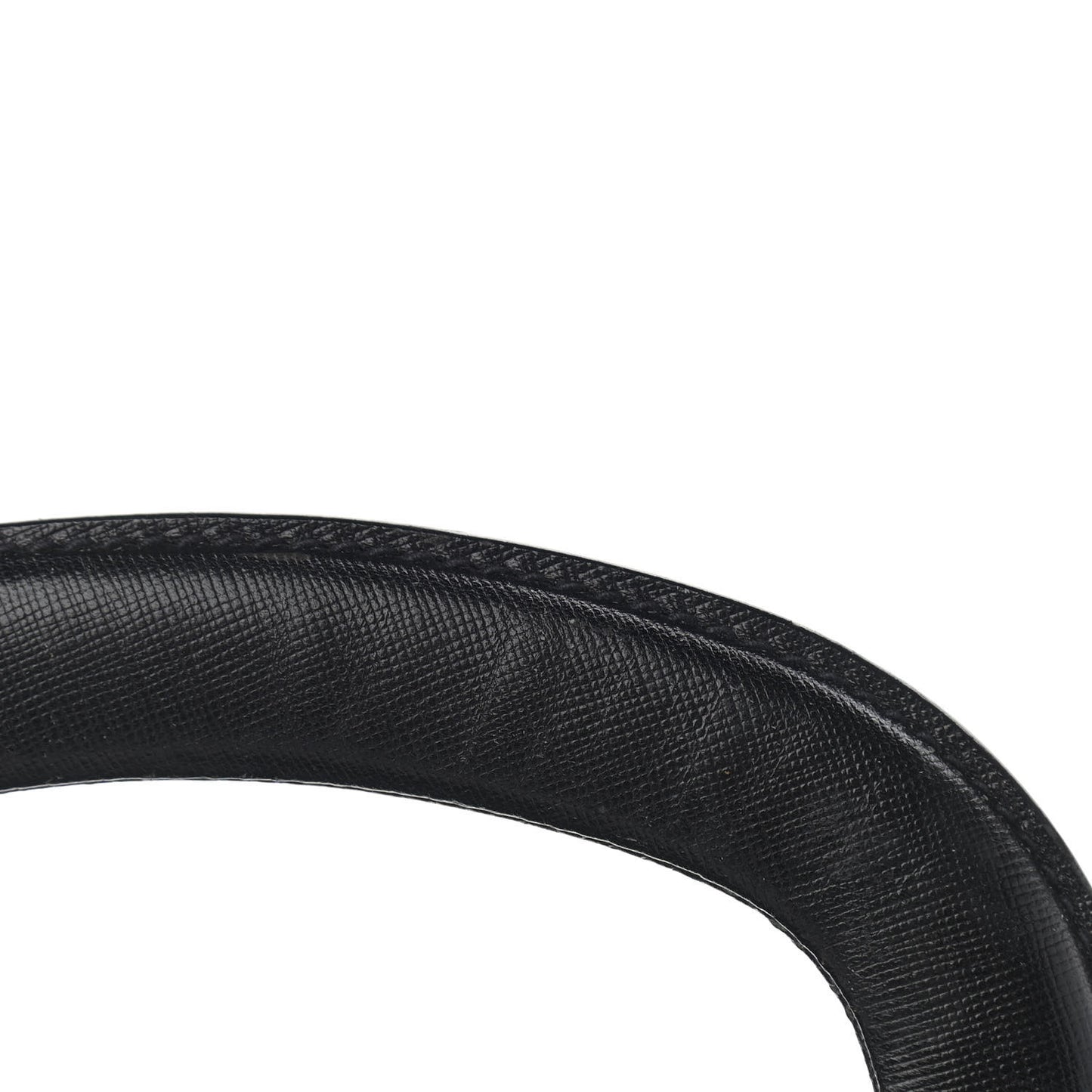 Tessuto Nylon Saffiano Top Handle Bag Black