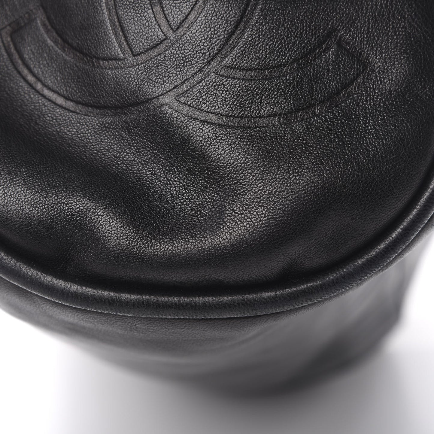 Lambskin Large Ultimate Soft Tote Black