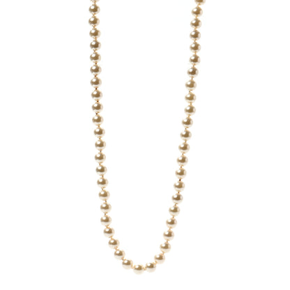 Chanel Graduated Pearl CC Long Necklace Gold 1 of 5