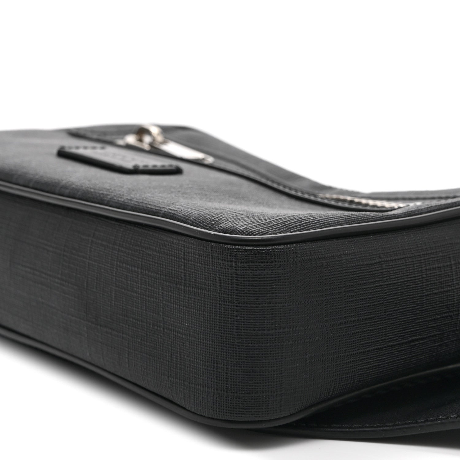 Gucci Soft GG Supreme Monogram Web Belt Bag Black Grey 11 of 11
