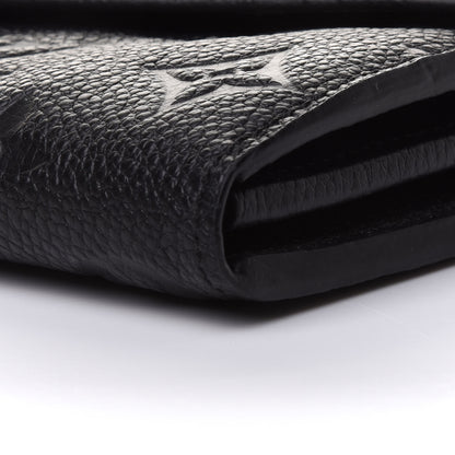 Louis Vuitton Empreinte Sarah Wallet NM Black 9 of 11
