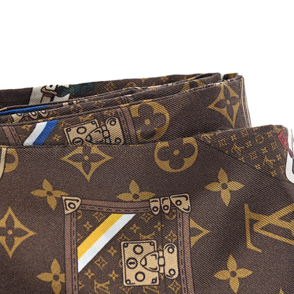 Louis Vuitton Silk Monogram Trunks Bandeau 4 of 6