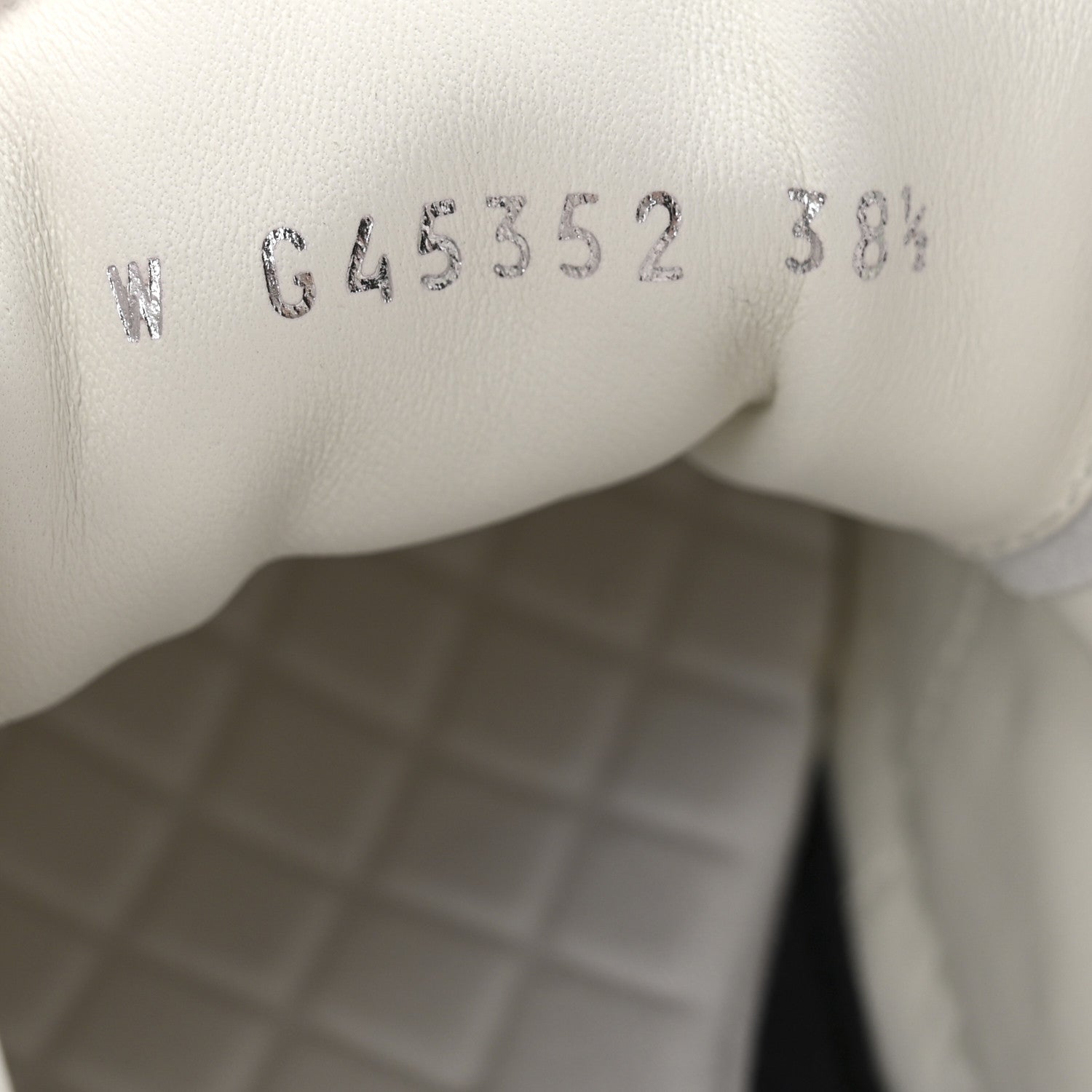 Chanel Cotton Sneakers 38.5 Pink White 9 of 10