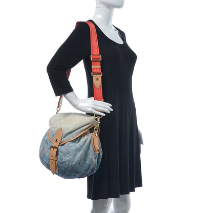 Louis Vuitton Denim Sunshine Messenger Blue 2 of 22