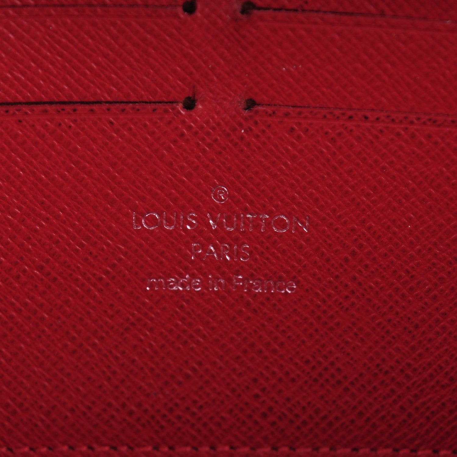 Louis Vuitton Epi Zippy Wallet Carmine 6 of 7