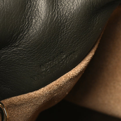 Loewe Calfskin Mini Flamenco Knot Clutch Dark Khaki 7 of 11