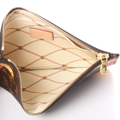 Louis Vuitton Monogram Summer Trunks MM GM Pochette 5 of 8