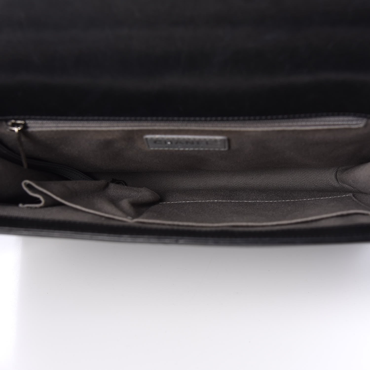 Chanel Lambskin Quilted Large Boy Flap Black 5 of 11