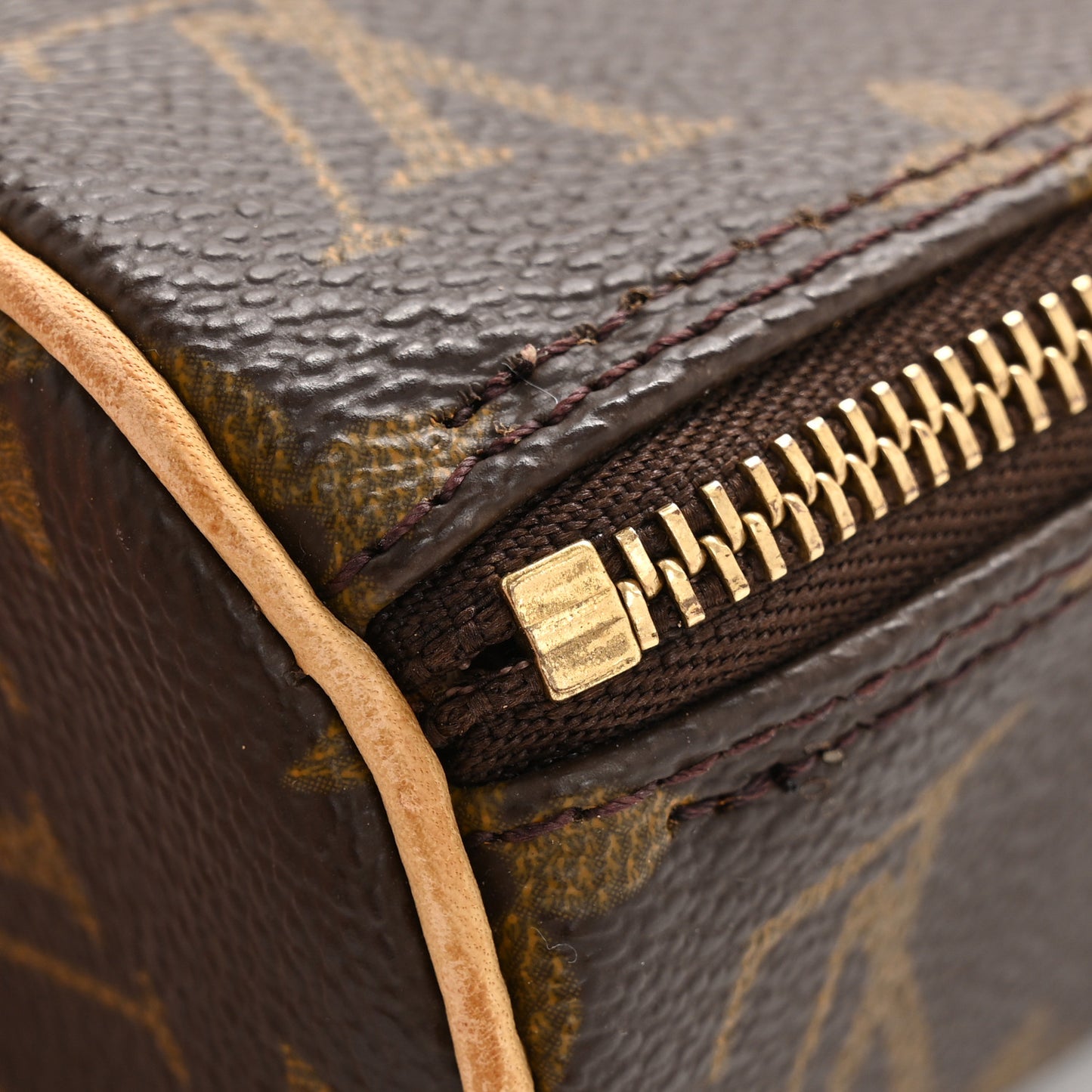 Monogram Trousse Ronde 20 Makeup Case