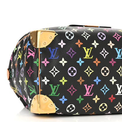 Louis Vuitton Monogram Multicolor Speedy 30 Black 8 of 9