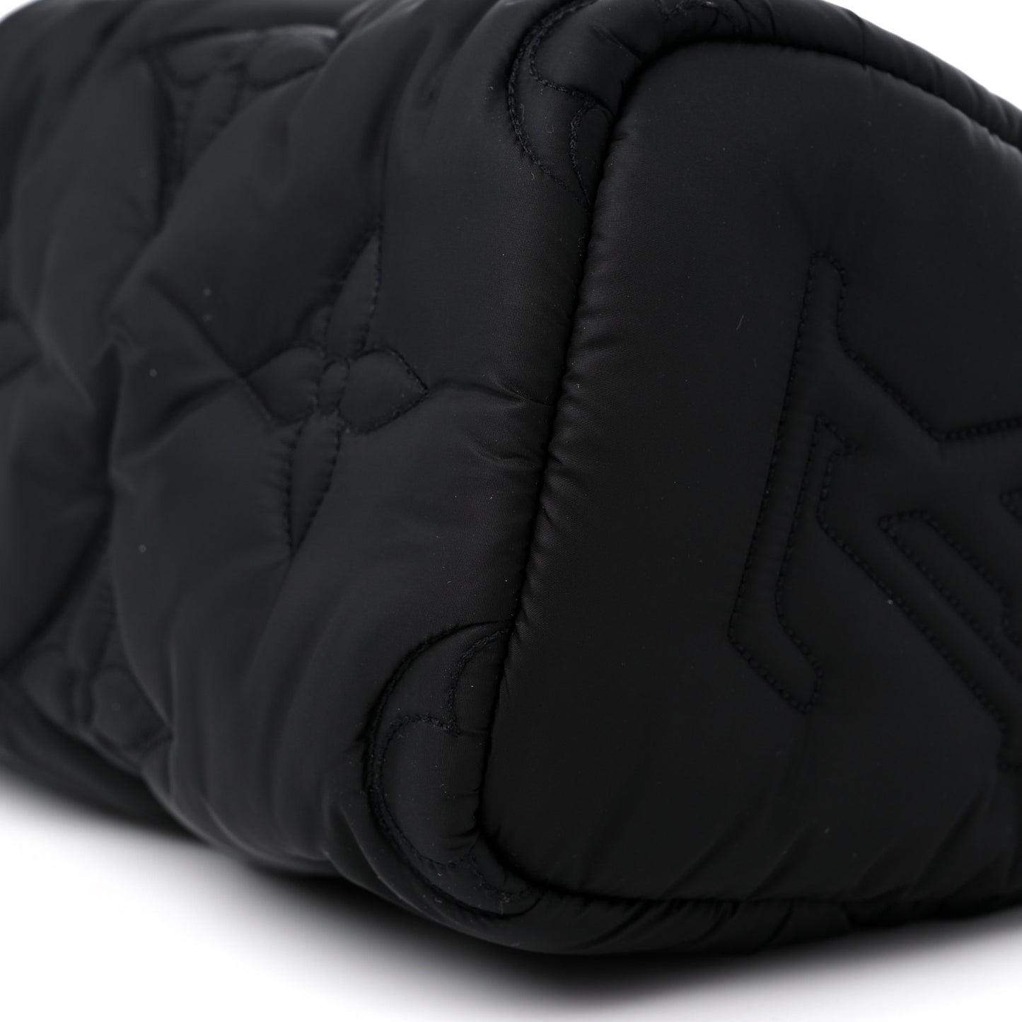 Econyl Mini Monogram Pillow Speedy Bandouliere 25 Black