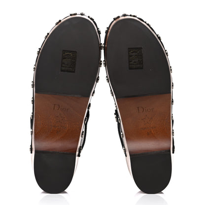 Christian Dior Calfskin Diorquake 20mm Slingback Clogs 37 Black 5 of 15