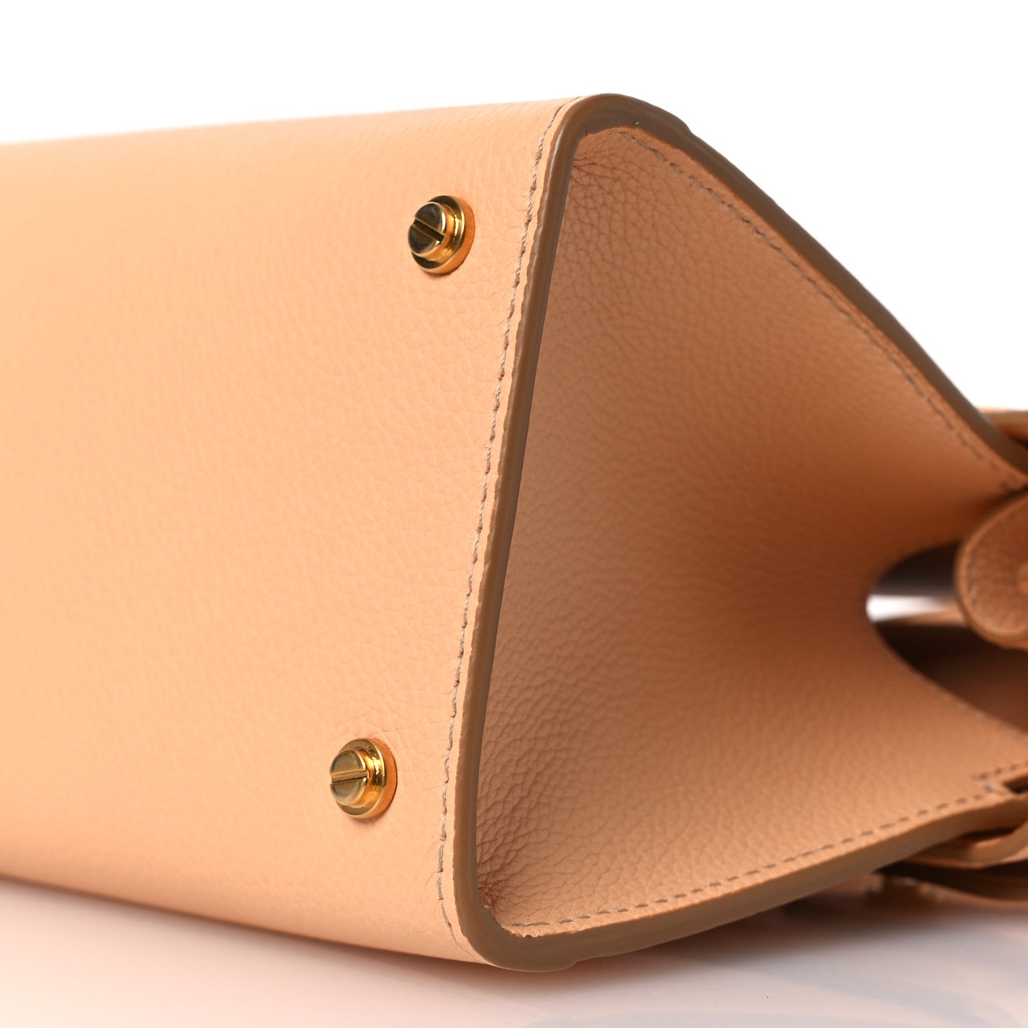 Givenchy Grained Calfskin Mini Horizon Satchel Beige 10 of 10