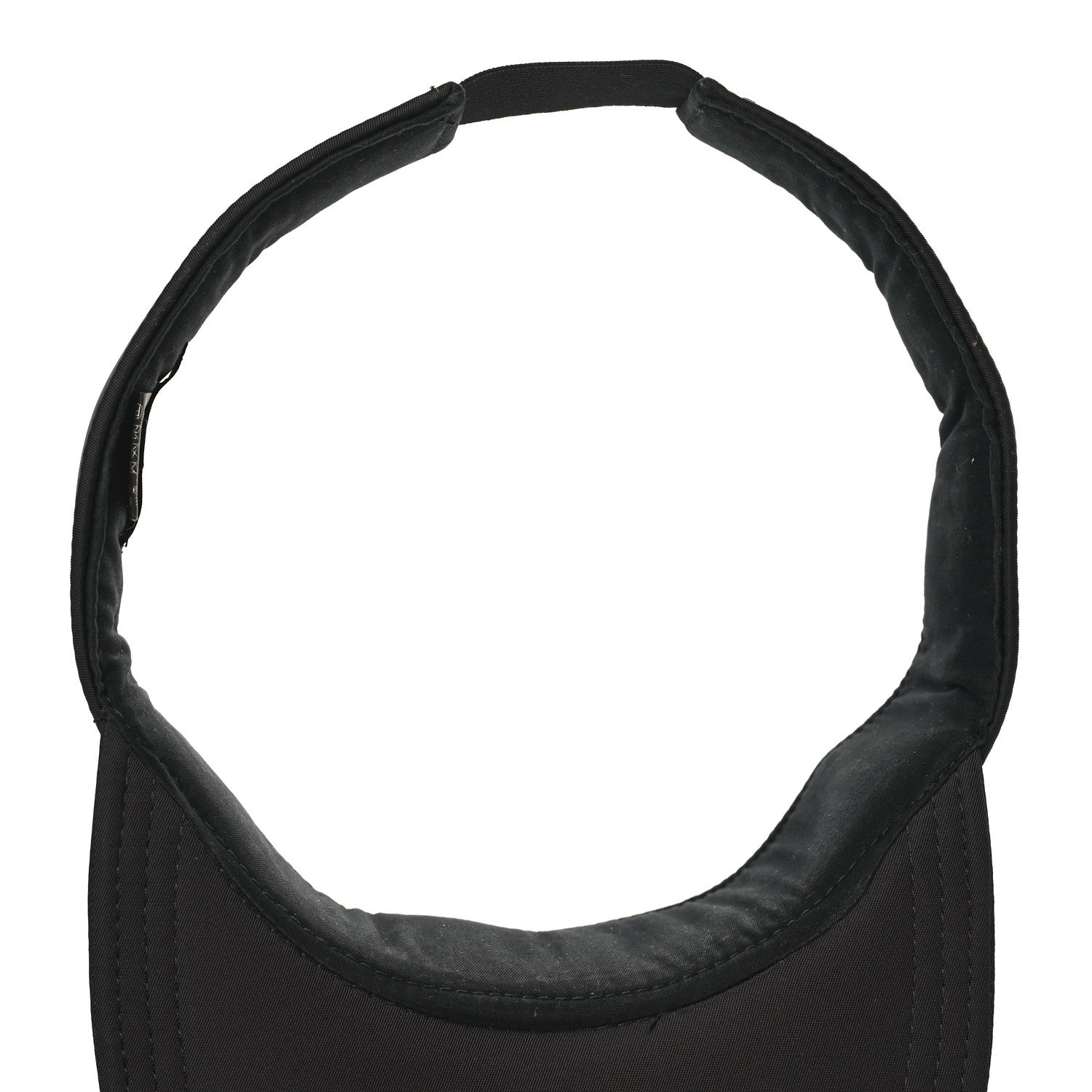 Prada Nylon Metal Triangle Logo Visor L Black 7 of 7