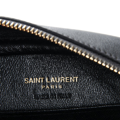 Saint Laurent Nappa Monogram Blogger Bag Dark Grey 6 of 6