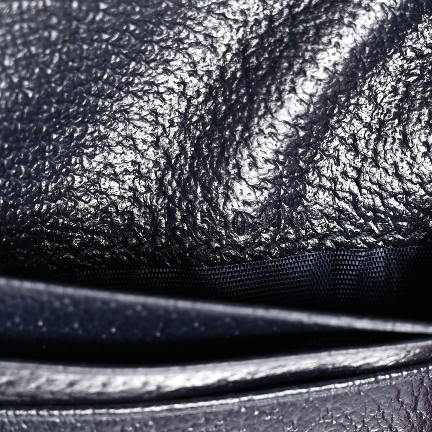 GG Supreme Monogram Textured Dollar Calfskin Web Ophidia Card Case Beige Blue