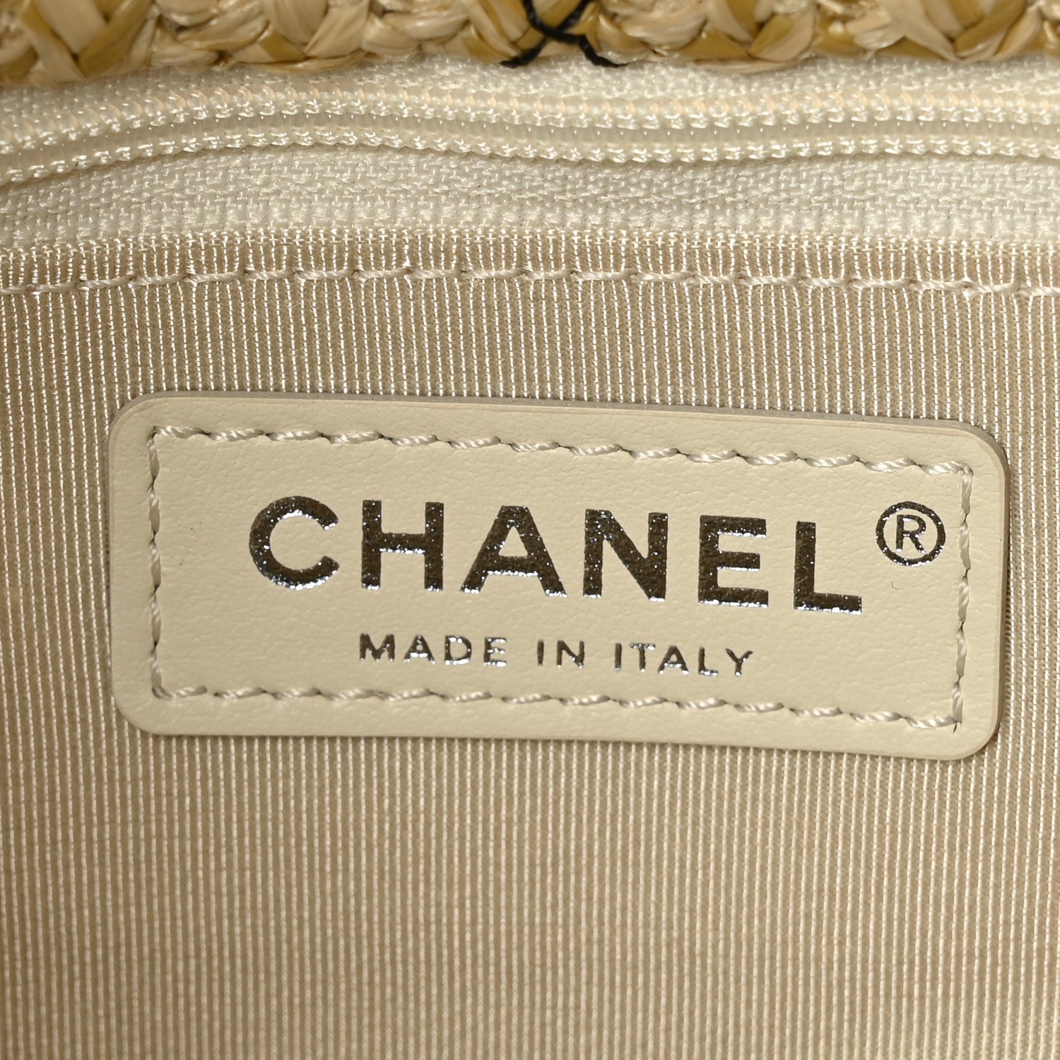 Chanel Calfskin PVC Quilted Chanel 31 Bag Black 7 of 10