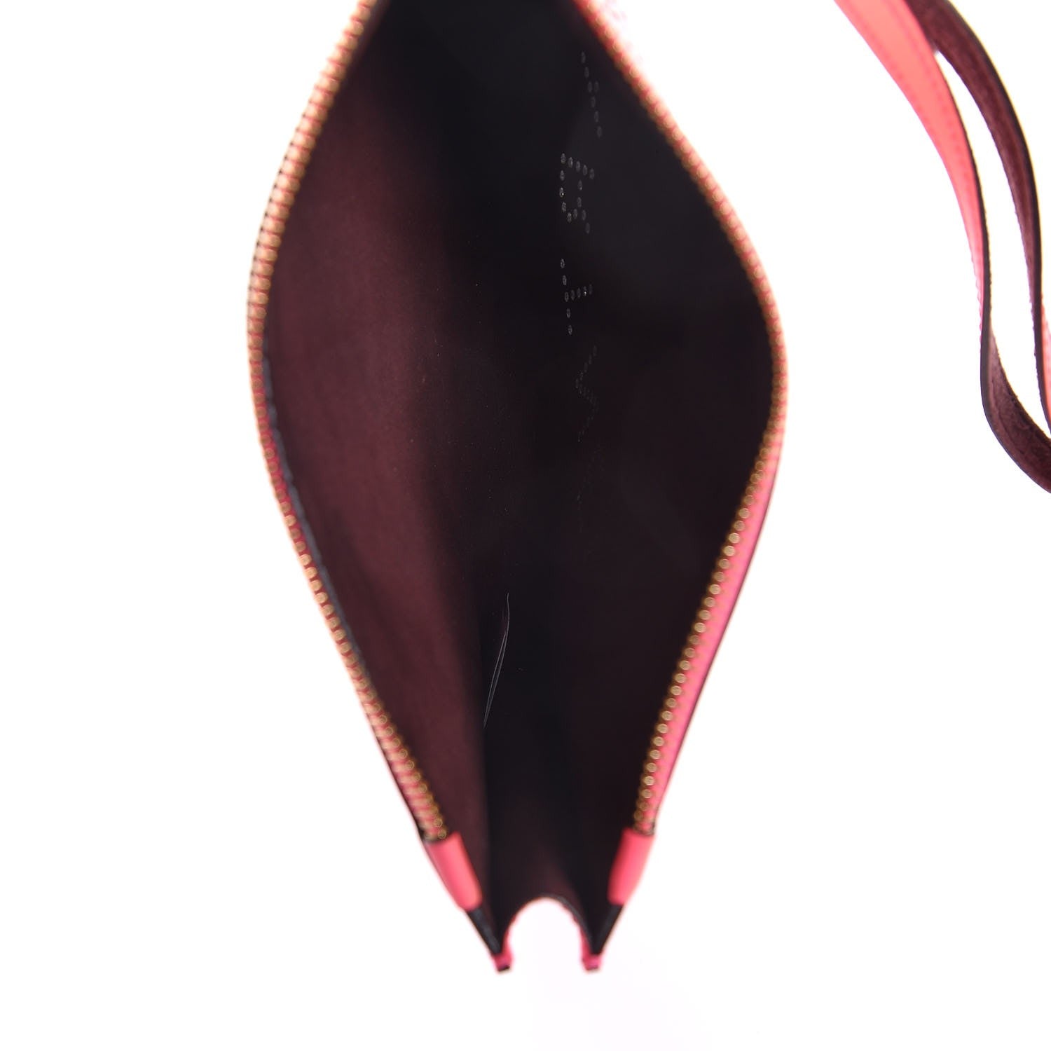 Stella McCartney Alter Nappa Logo Pouch Neon Pink 5 of 8