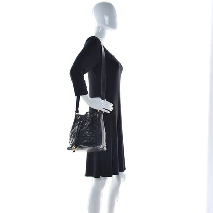 Chanel Caviar Quilted Drawstring Backpack Black 2 of 24