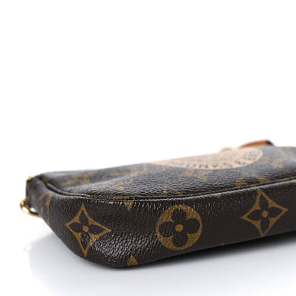 Louis Vuitton Monogram Complice Trunks and Bags Mini Pochette Accessories Beige 8 of 9