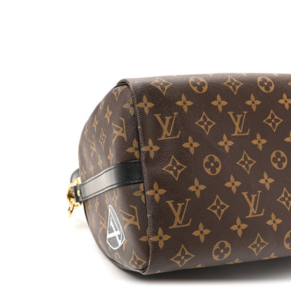 Louis Vuitton Monogram My World Tour Speedy Bandouliere 30 Black 9 of 10