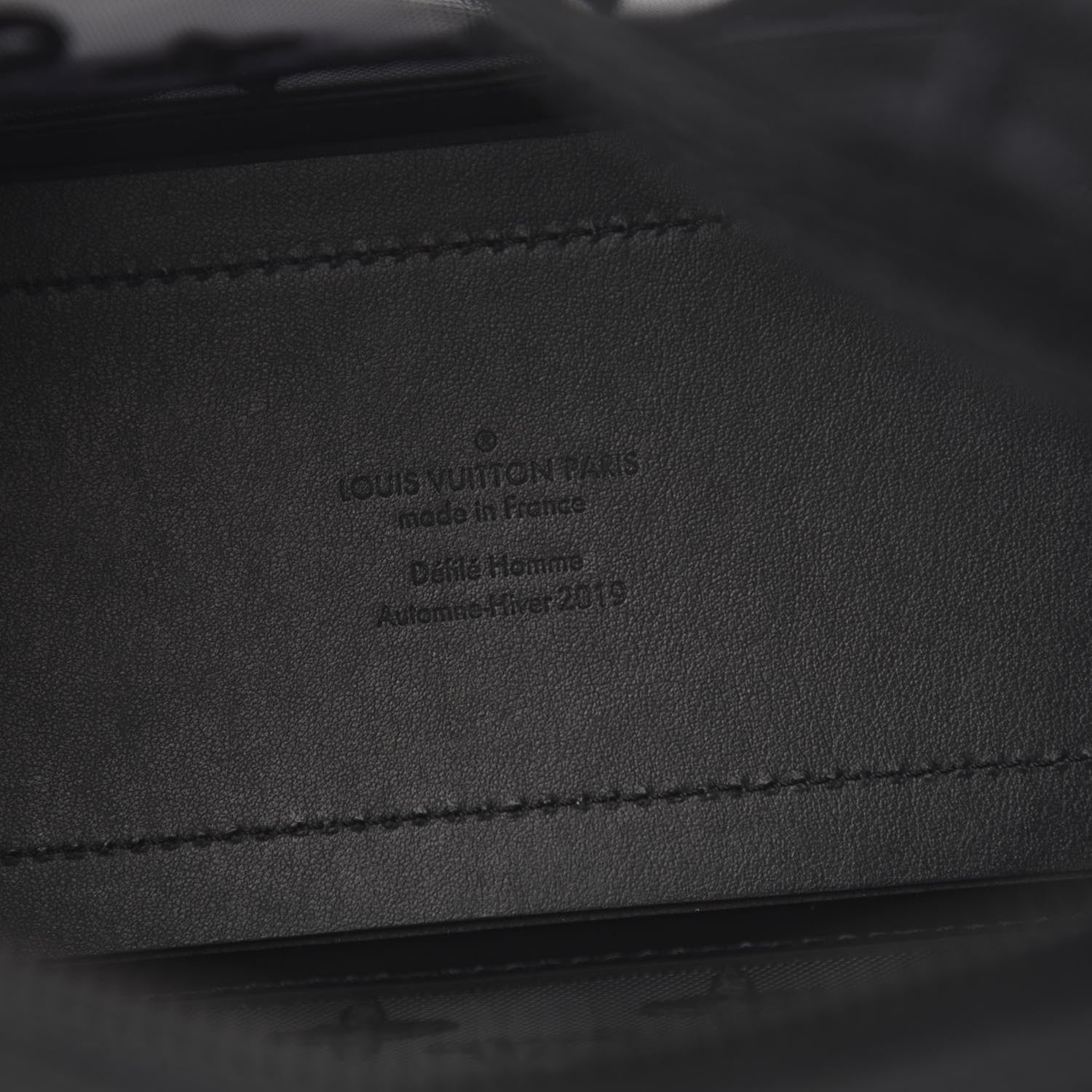 Louis Vuitton Monogram See Through Soft Trunk Black 6 of 11