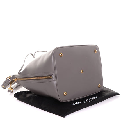 Saint Laurent Calfskin Medium Emmanuelle Bucket Bag Fog 4 of 8