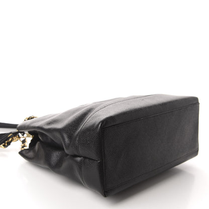 Chanel Caviar CC Shoulder Bag Black 4 of 11