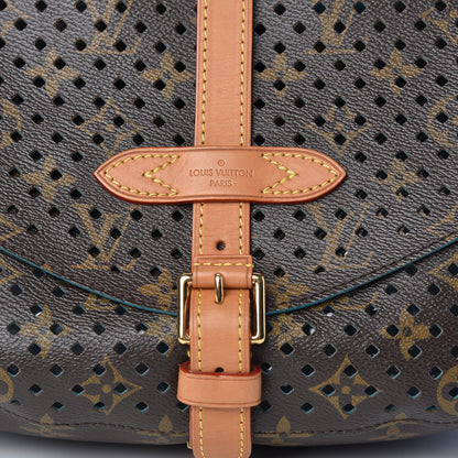 Louis Vuitton Monogram SC Flore Saumur Teal 9 of 11