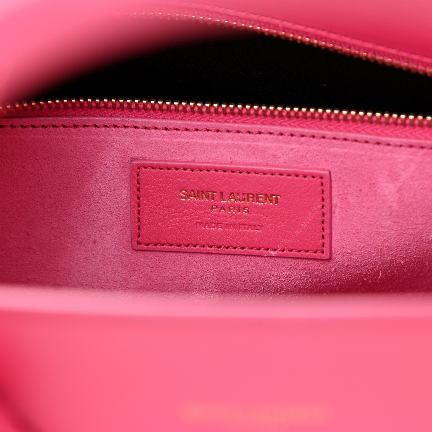 Saint Laurent Calfskin Small Sac De Jour Bubblegum 7 of 13