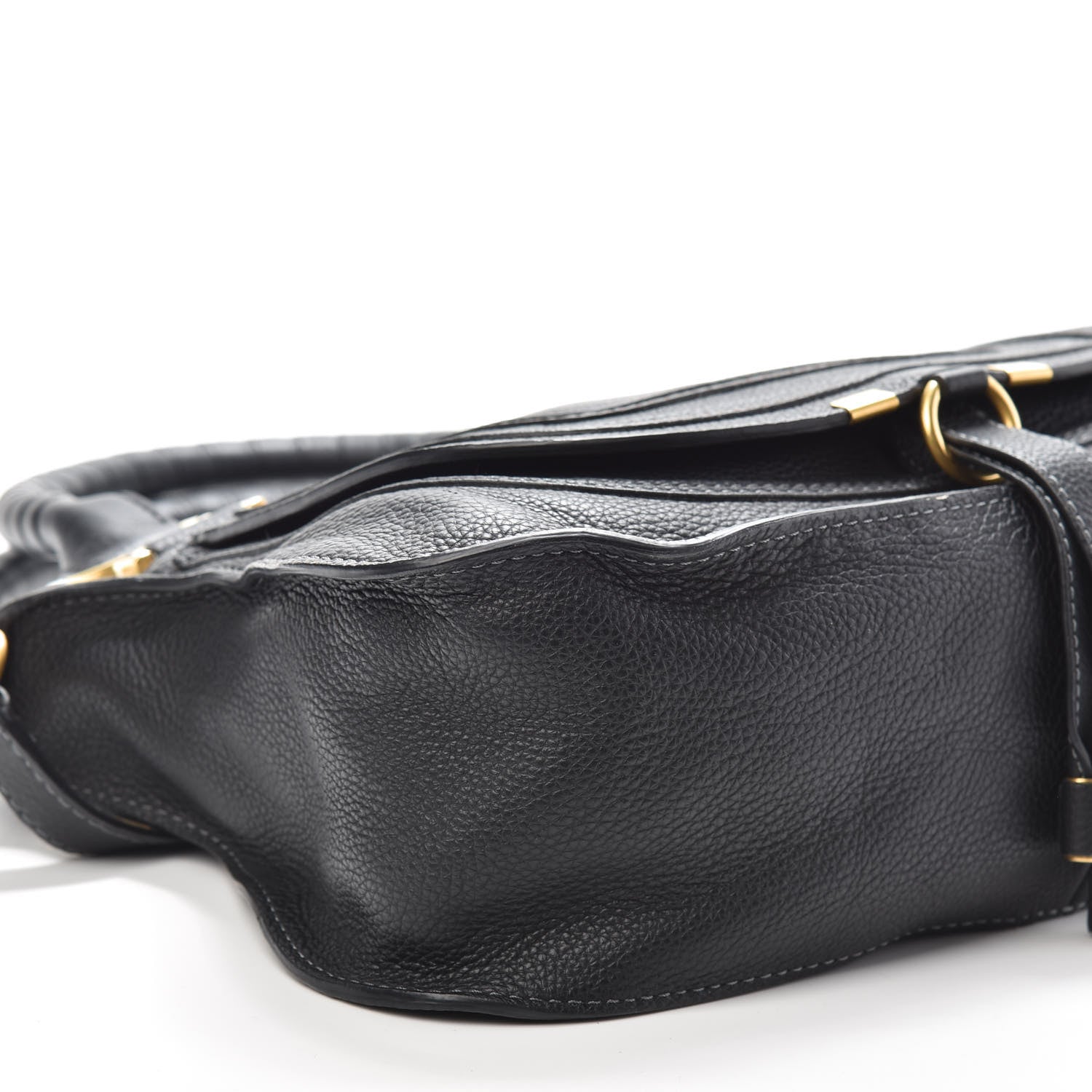 Chloe Calfskin Medium Marcie Satchel Black 8 of 9