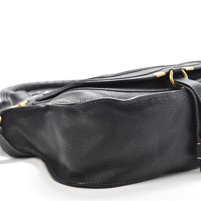 Chloe Calfskin Medium Marcie Satchel Black 8 of 9