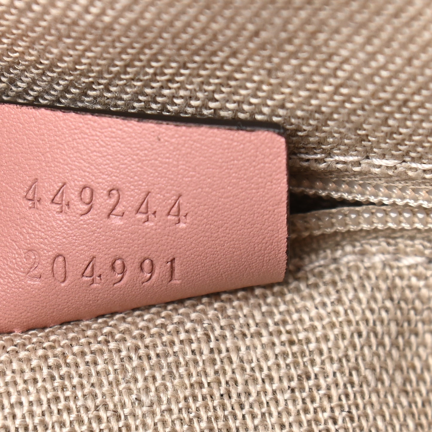 Soft Microguccissima Margaux Hobo Pink