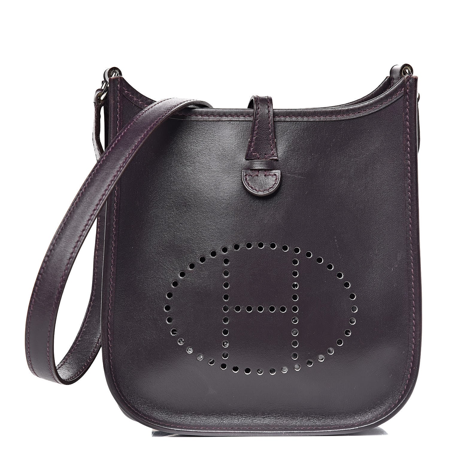 Hermes Box Evelyne TPM Raisin 1 of 14