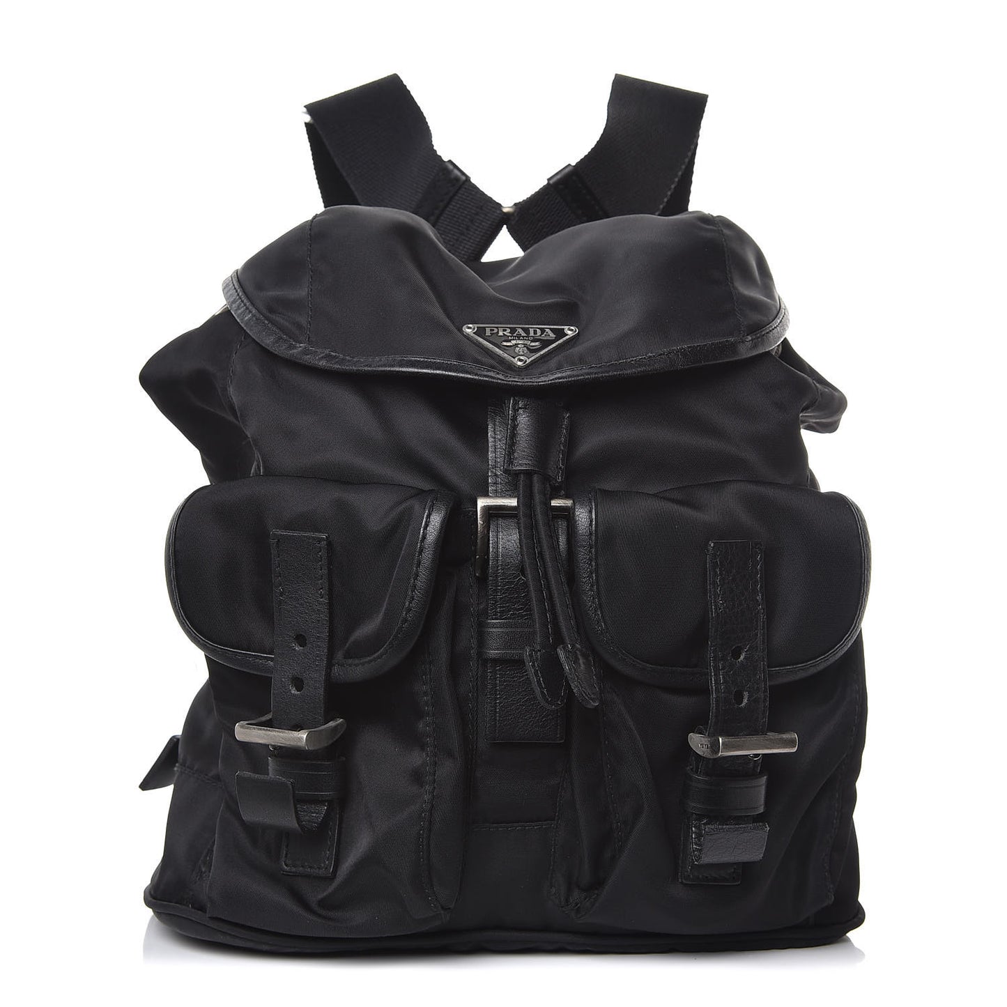 Nylon Vela Sport Backpack Black
