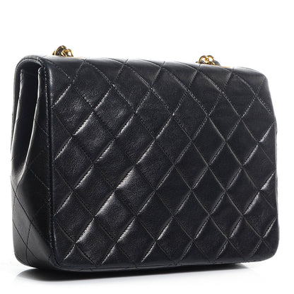 Chanel Lambskin Quilted Mini Square Flap Black 3 of 9