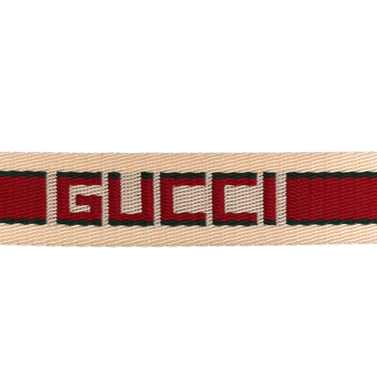 Jacquard Stripe Belt 100 40 White
