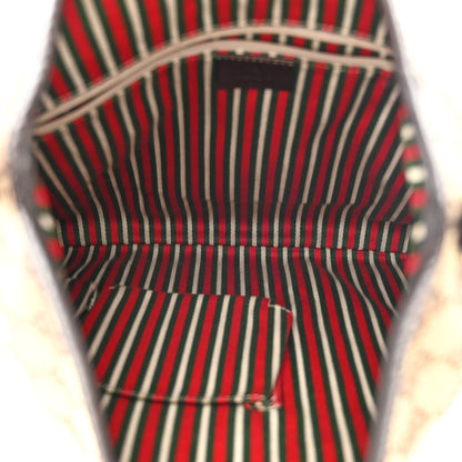 Gucci Monogram Medium New Britt Hobo Dark Brown 5 of 11